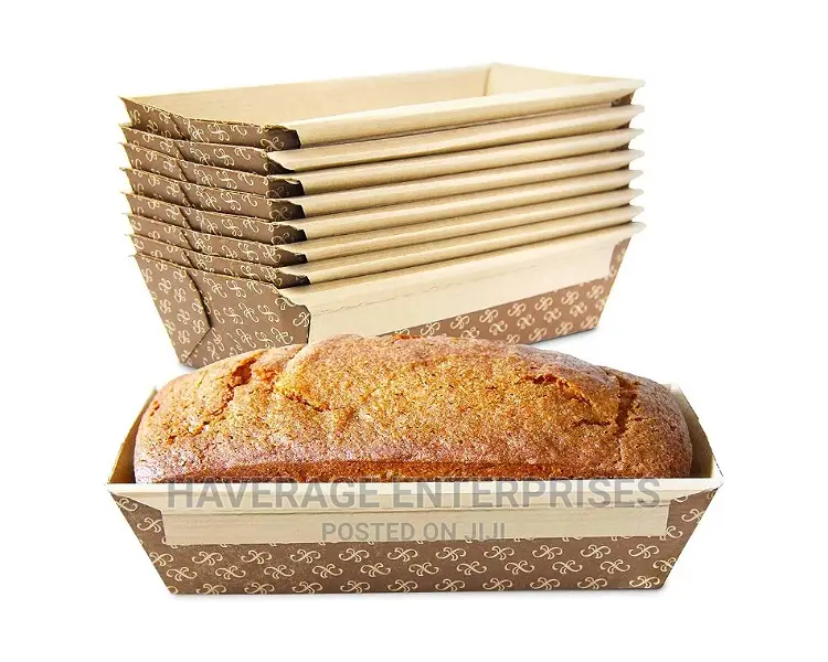 Kraft Paper Baking Disposable Mould. Use in Microwave, Oven