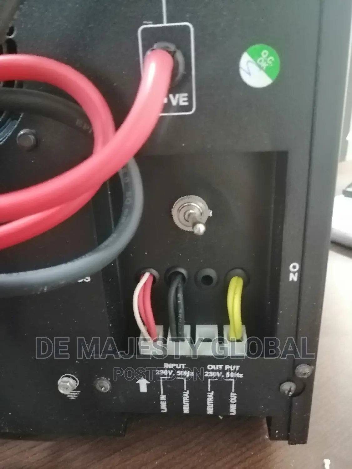3.5kva 48V Amaze Inverter With Bypass Switch