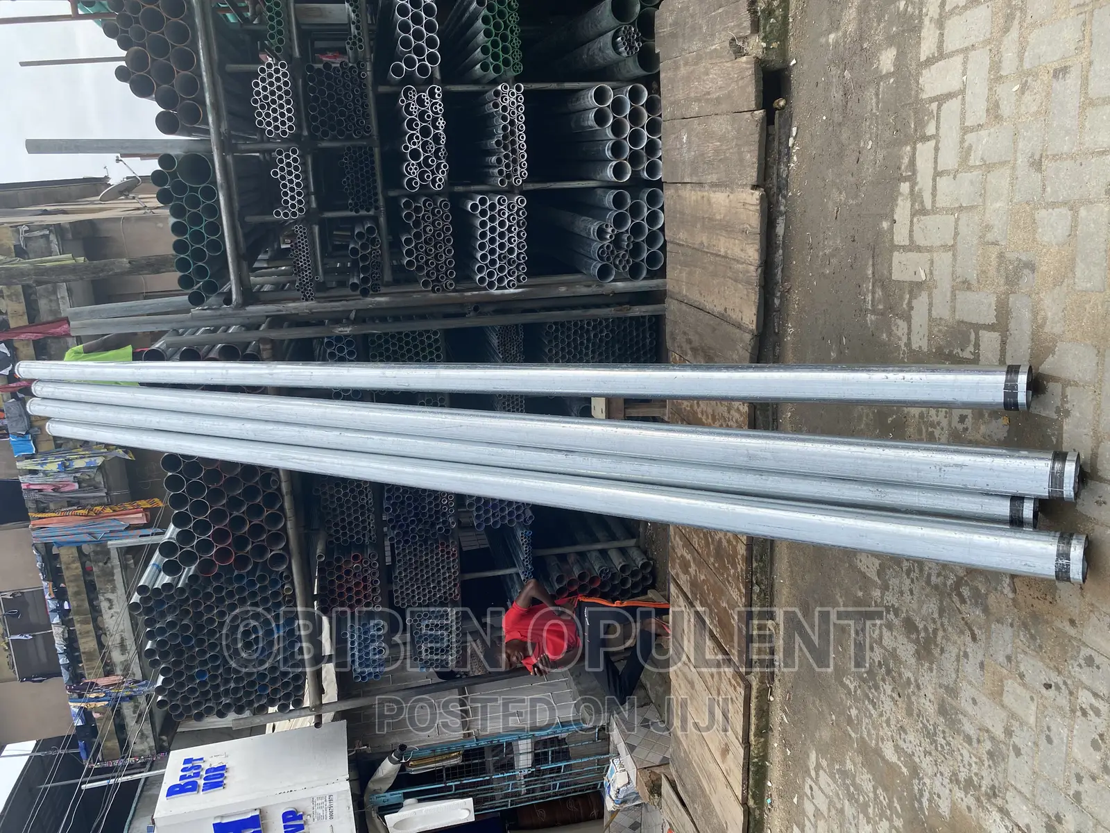 4” 2mm Galvanized Steel Pipe