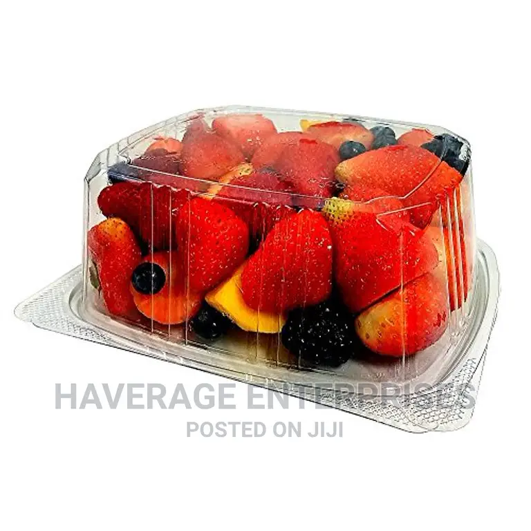 32oz Plastic Lid Meal Prep Fruit/Salad/Food Storage 200pcs
