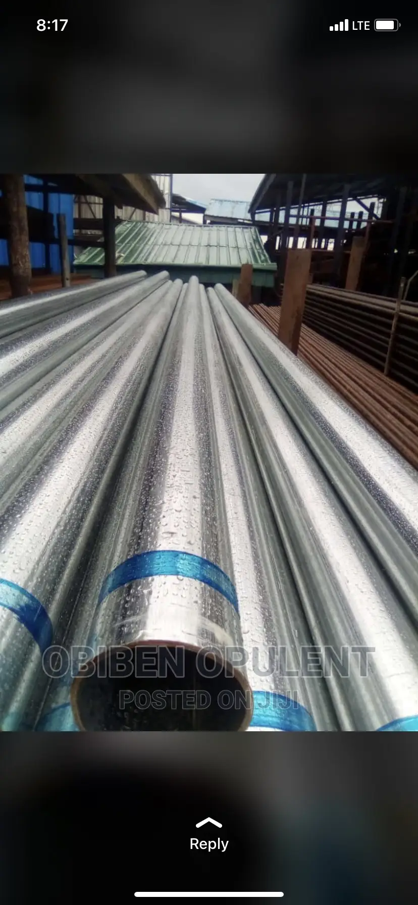 4” 2mm Galvanized Steel Pipe