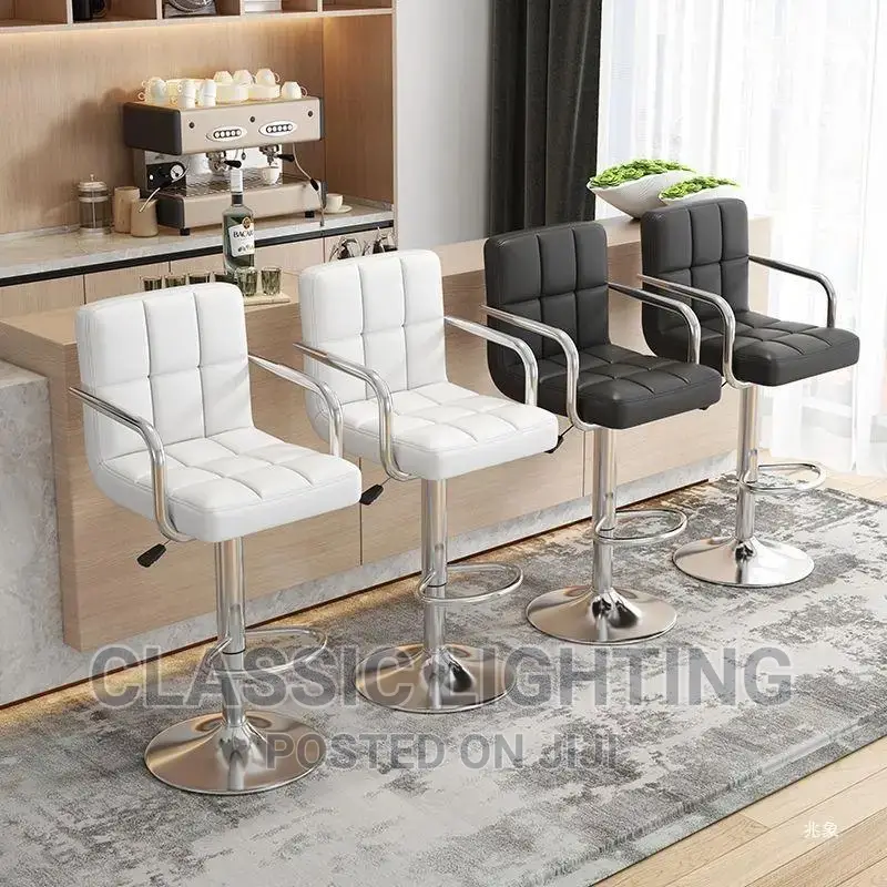 Bar Stool Chair Lift Chair High Leg Stool Back Stool Modern