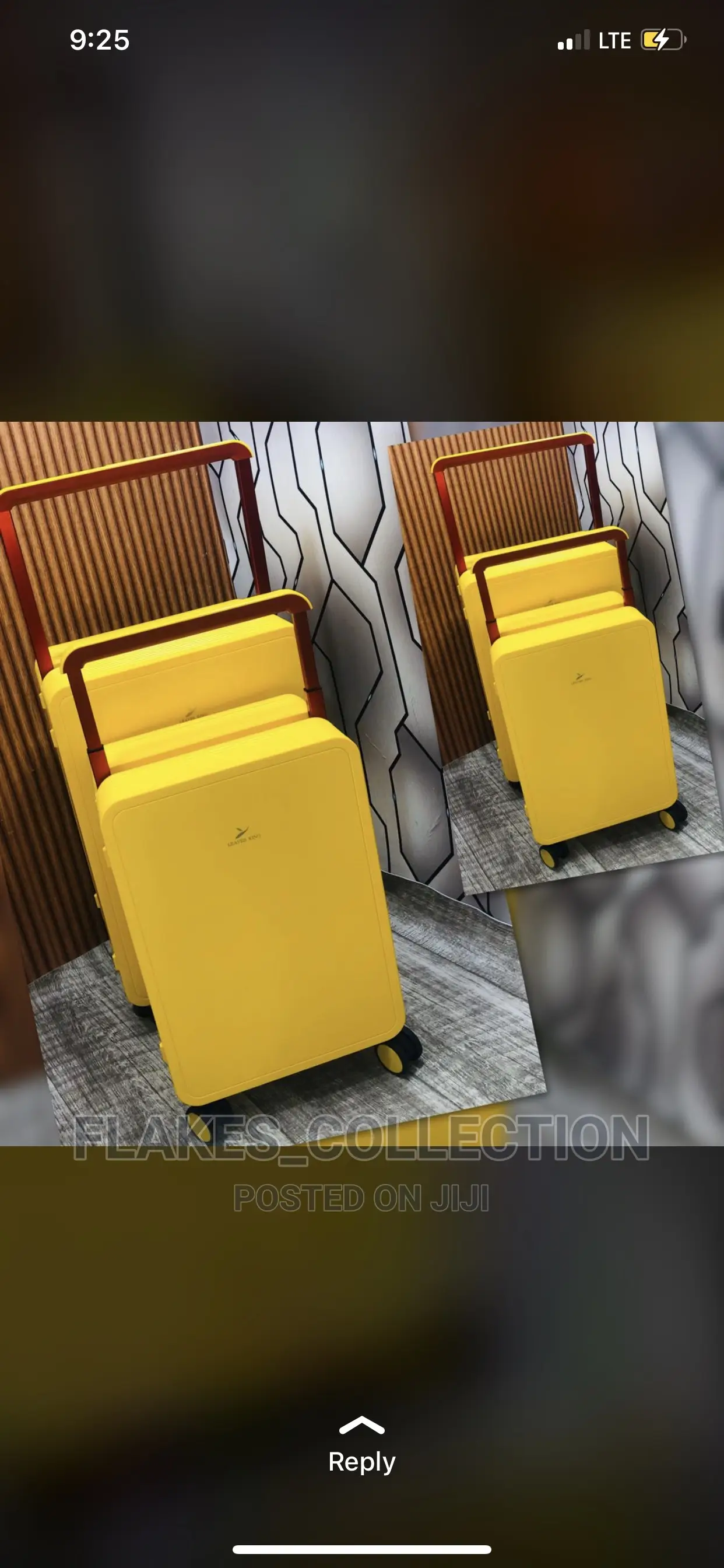 Set of 2 Luxury Wide Pole Luggage Box