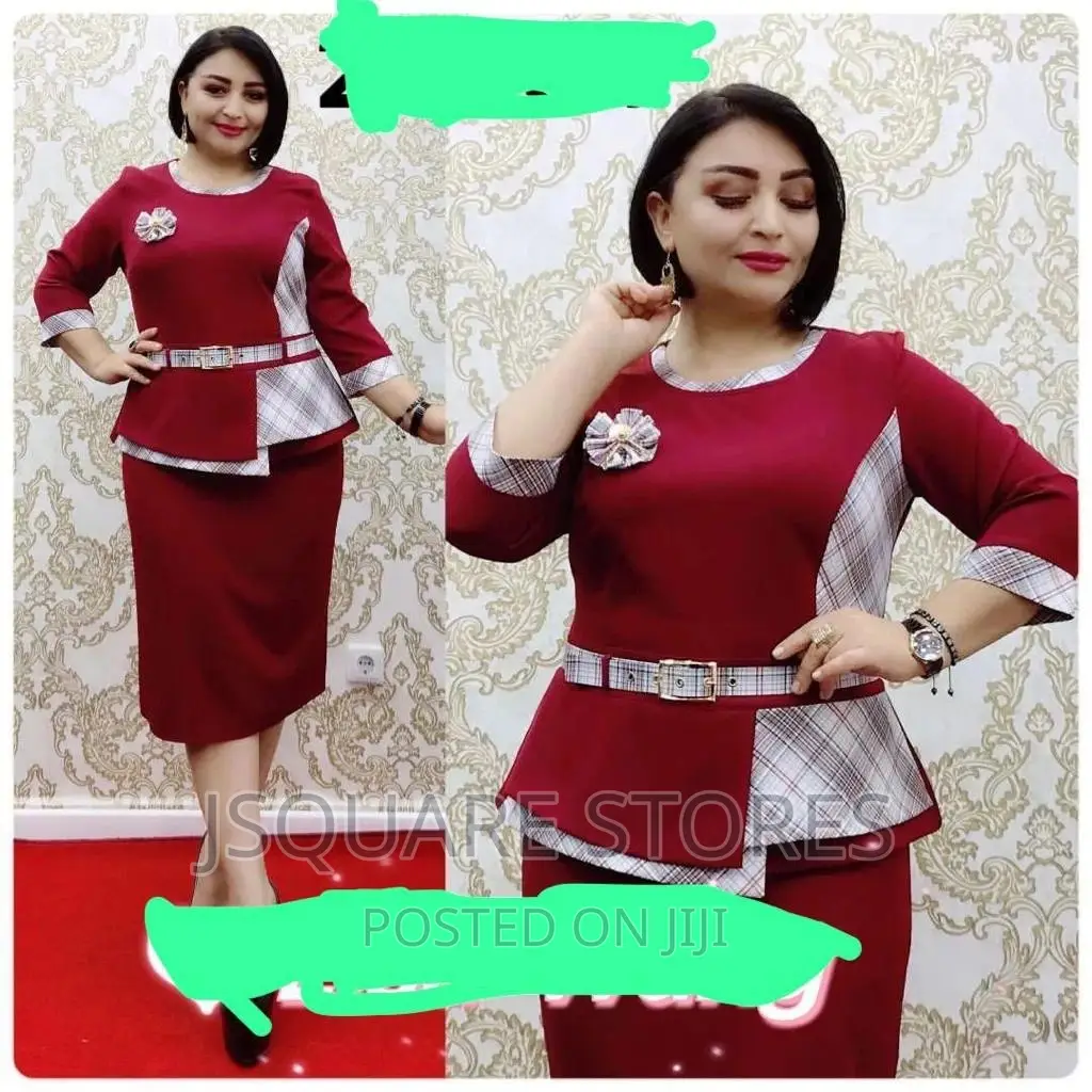 Suit Gown for Boss Ladies