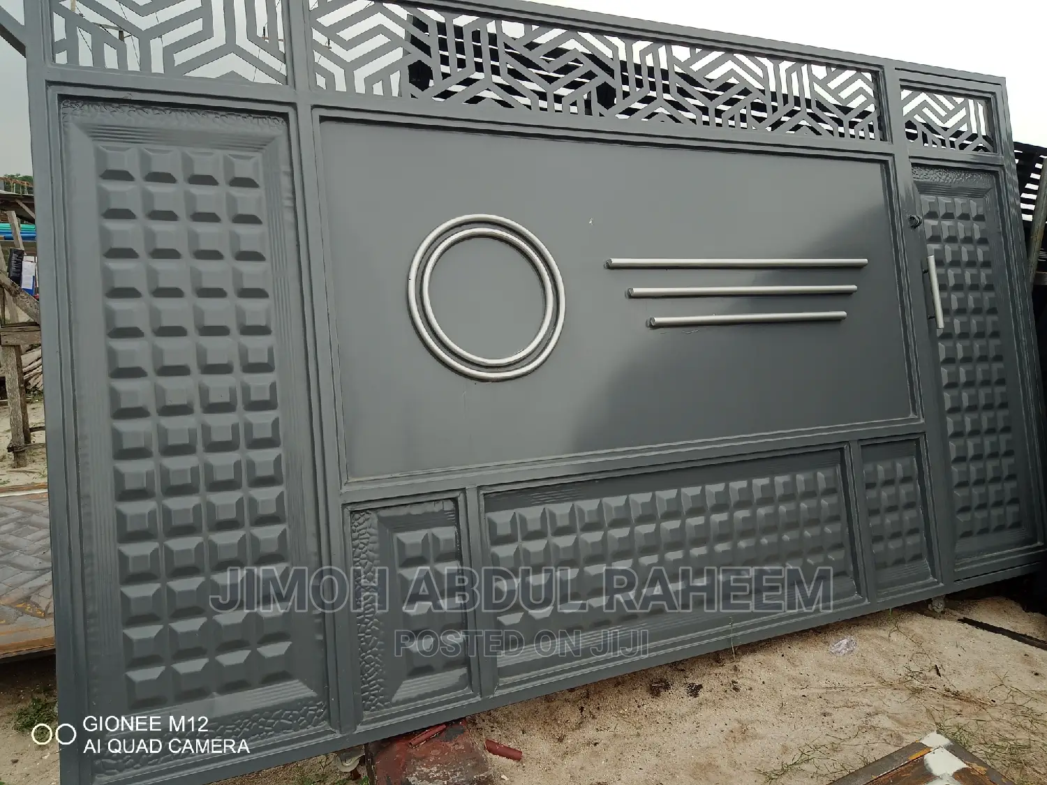New Model Iron Entrance Gate