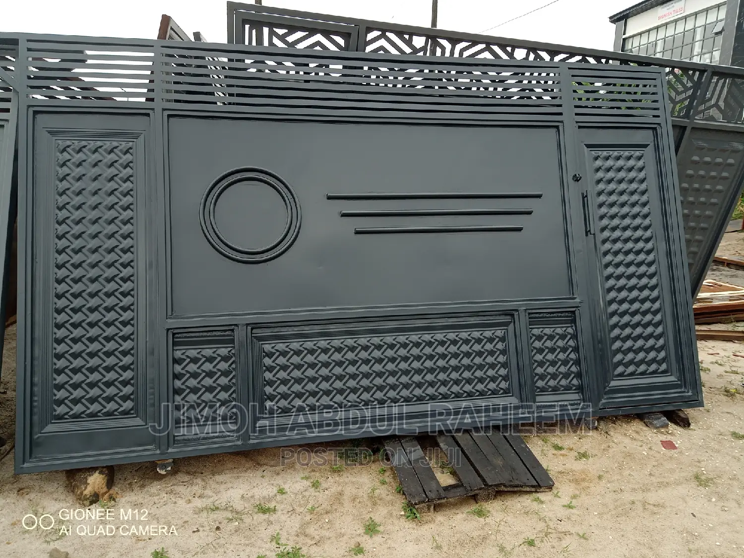 New Model Iron Entrance Gate
