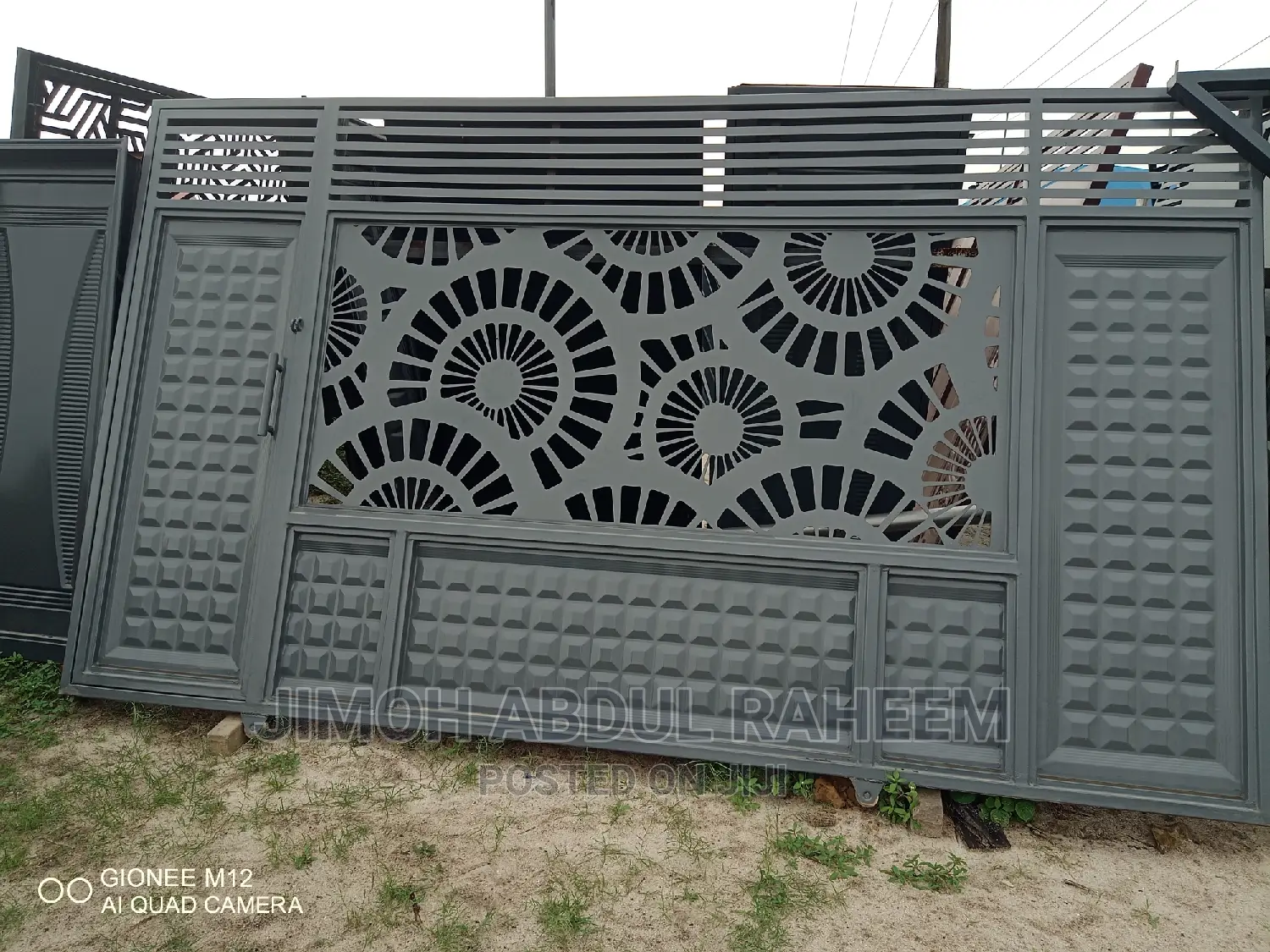 New Model Iron Entrance Gate