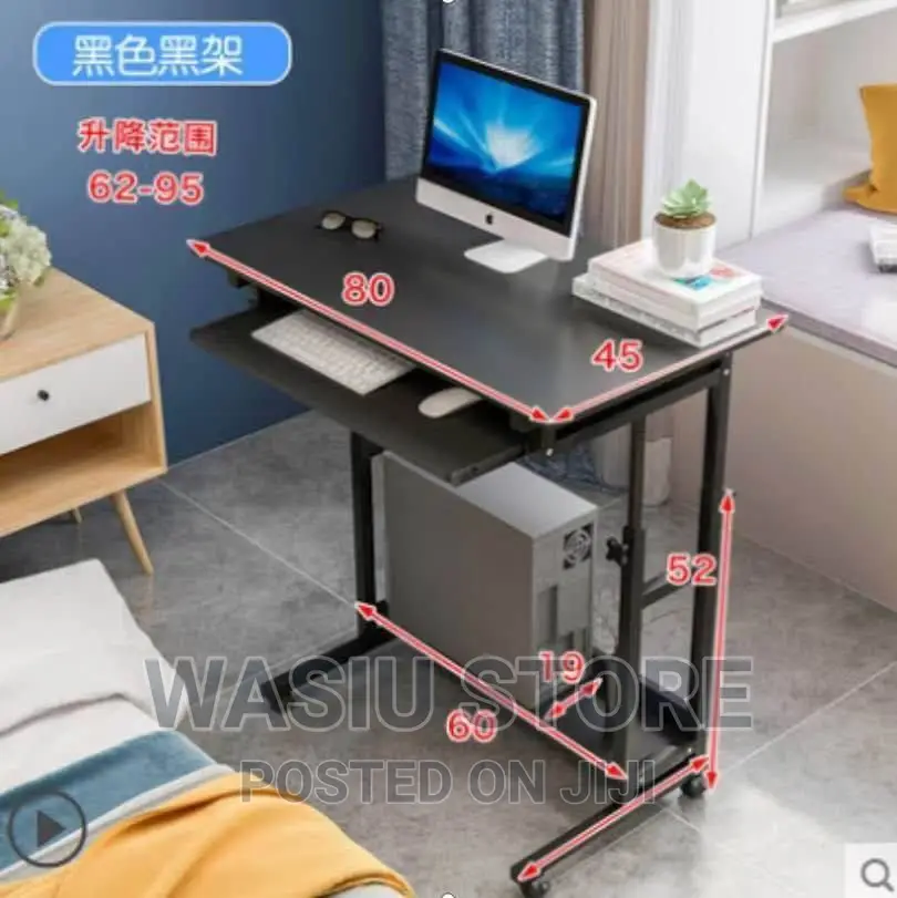 Adjustable Height Laptop Desktop Table