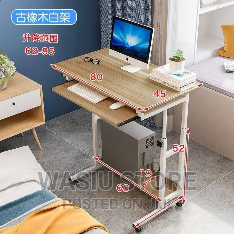 Adjustable Height Laptop Desktop Table