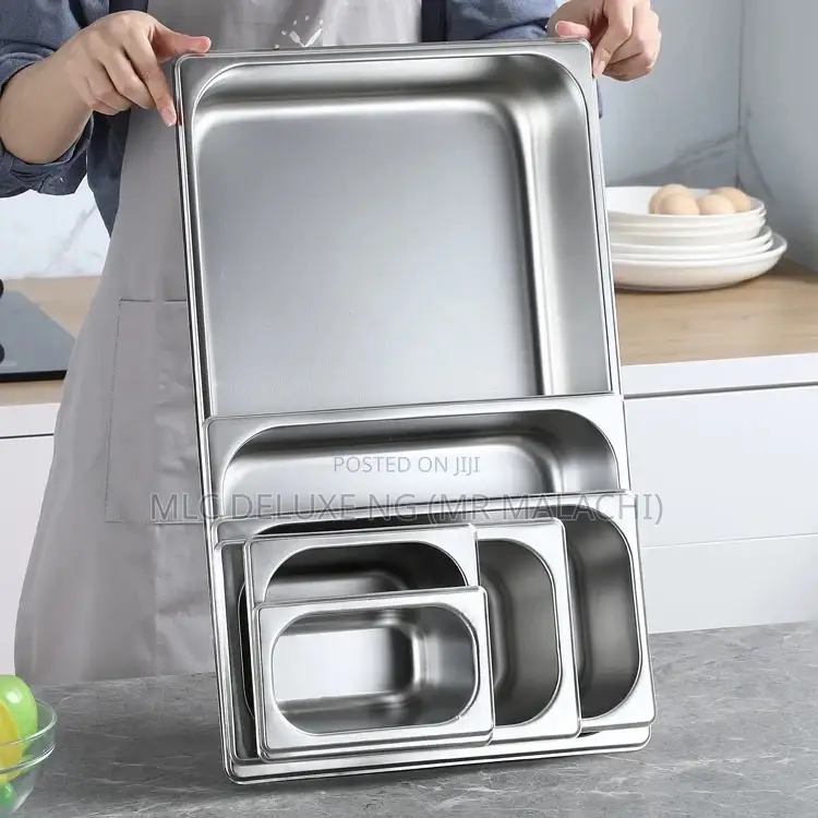 Gn Pans for Salad Bar/Food Warmer Plates (1,2/1,3/1,4/1,6/1)