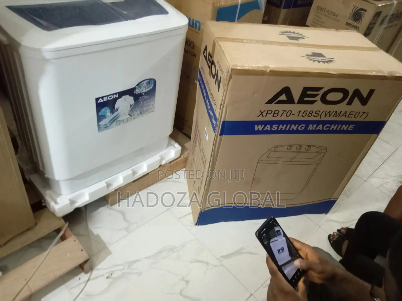 New AEON WASHING MACHINE 7kg. Model Number- XPB70-158S