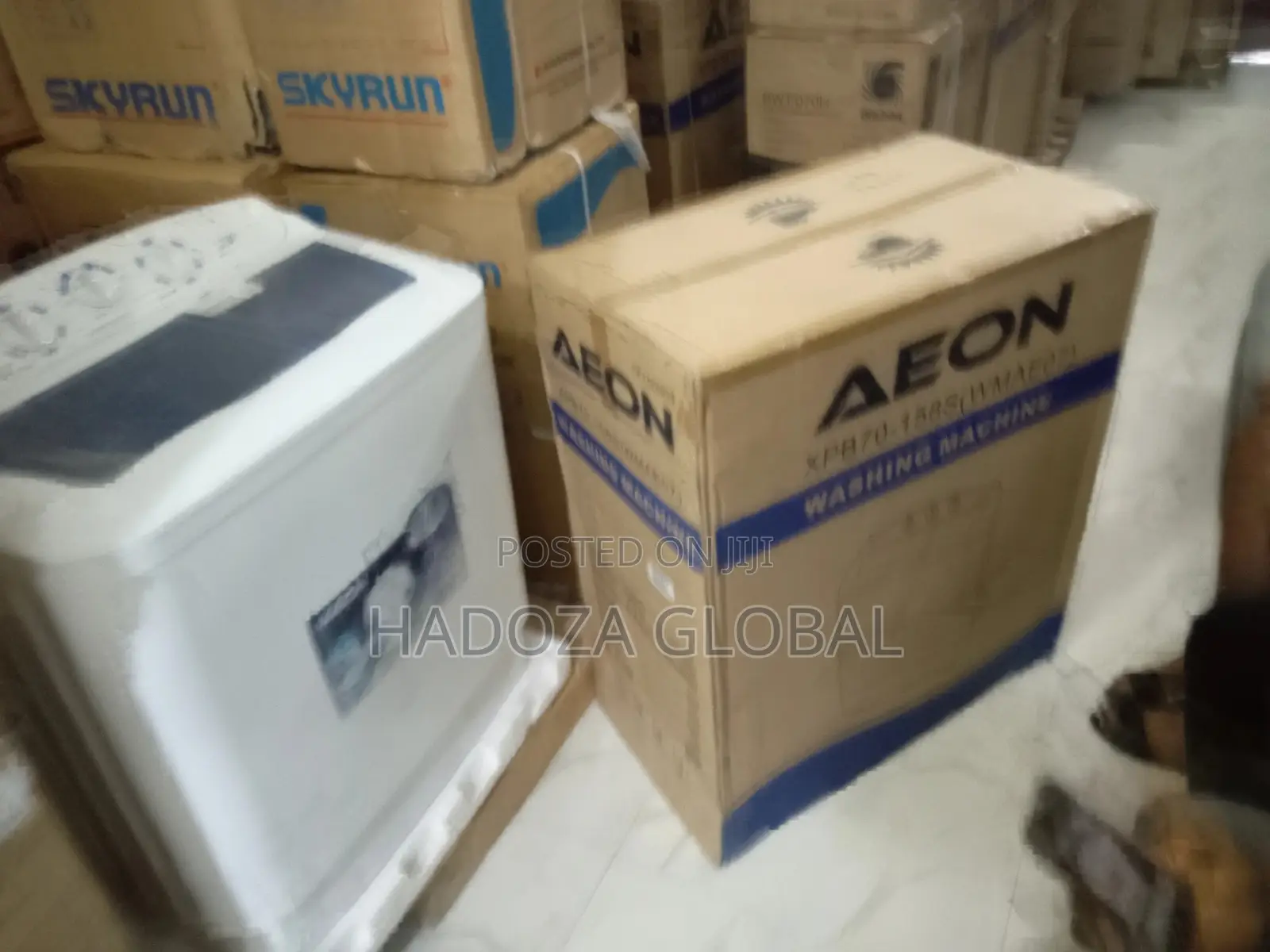 400w Wash Power White 7KG AEON WASHING MACHINE