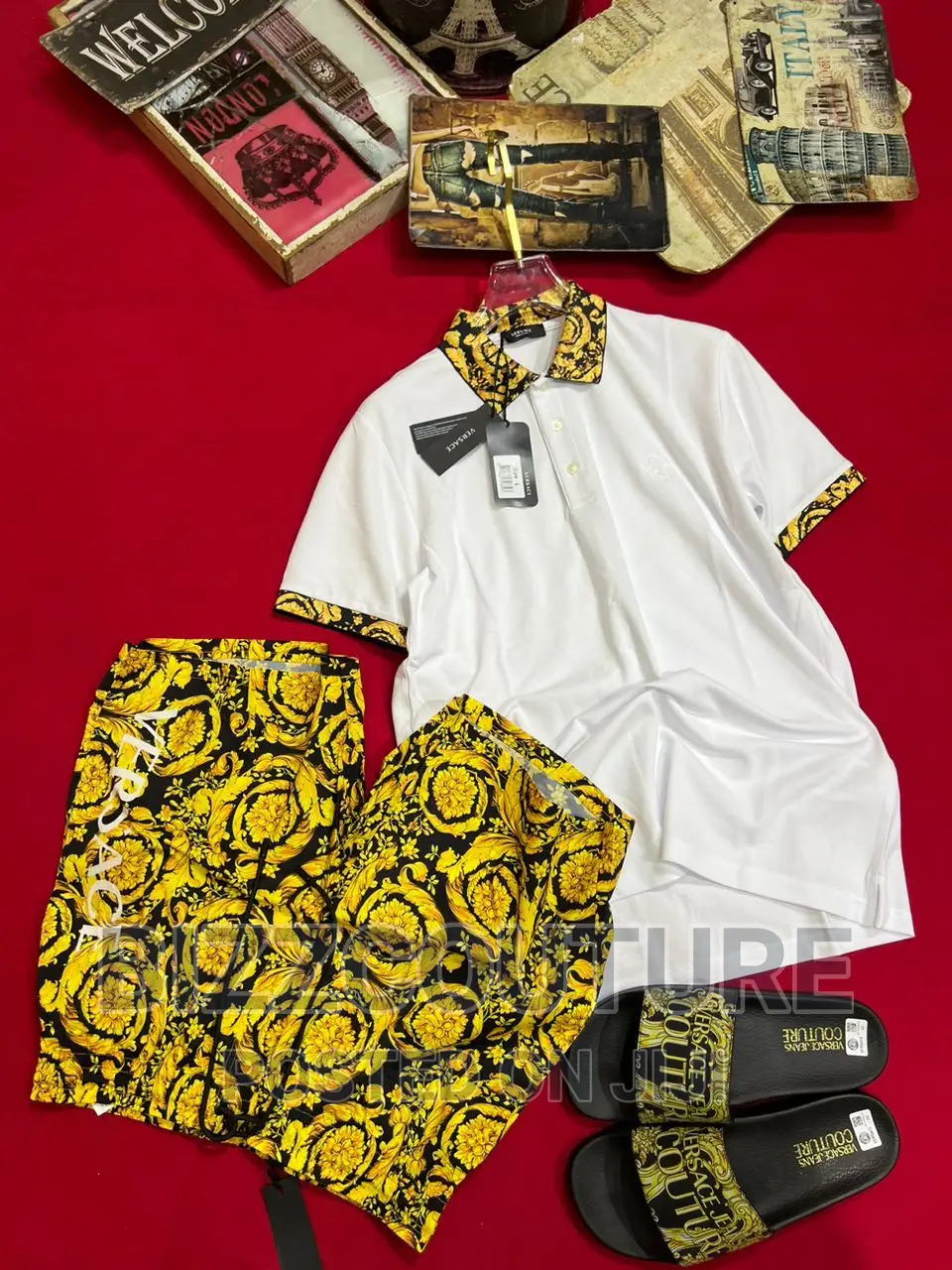 Original Versace Polo Shirts Available in Store