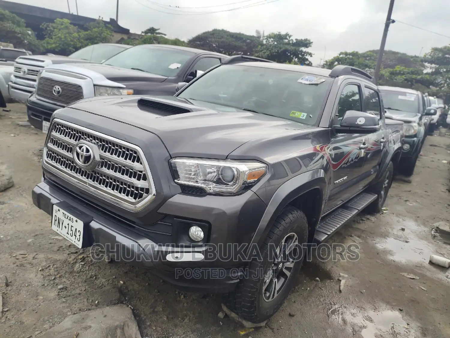Toyota Tacoma Limited 2018 Gray