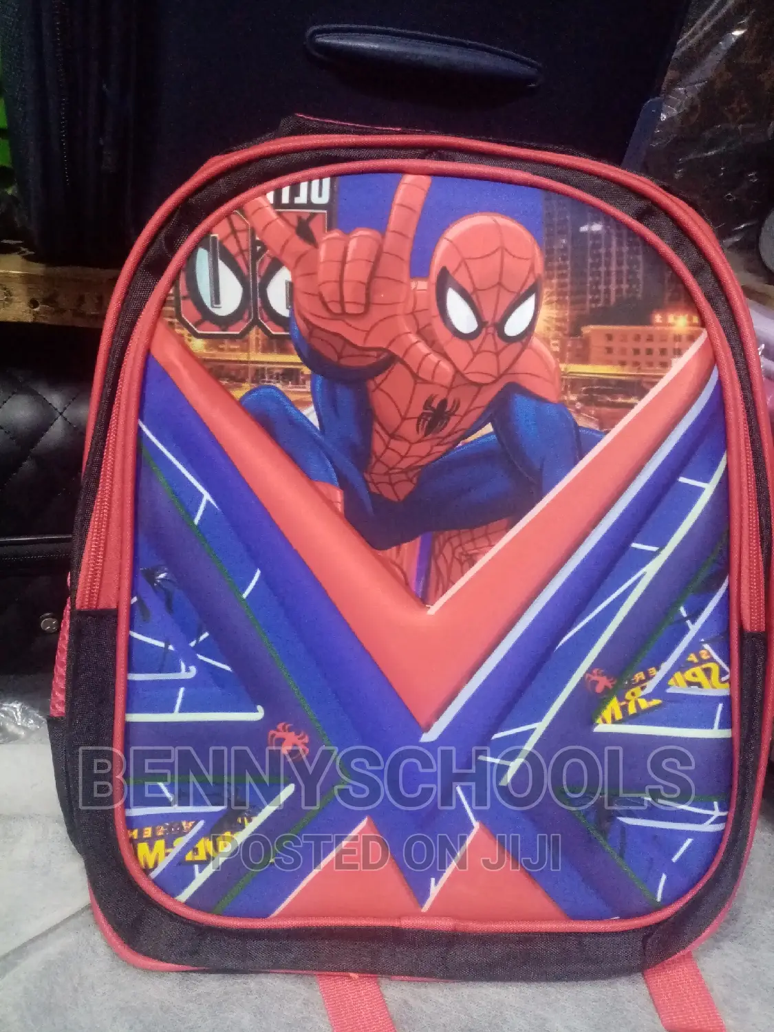 Spiderman Kids Children's Boys School Bag