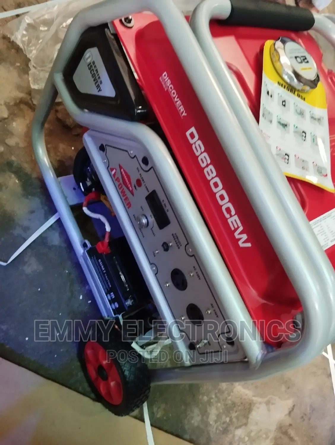 5.5kva I Power Petrol Generator Model DS6800CEW 100%