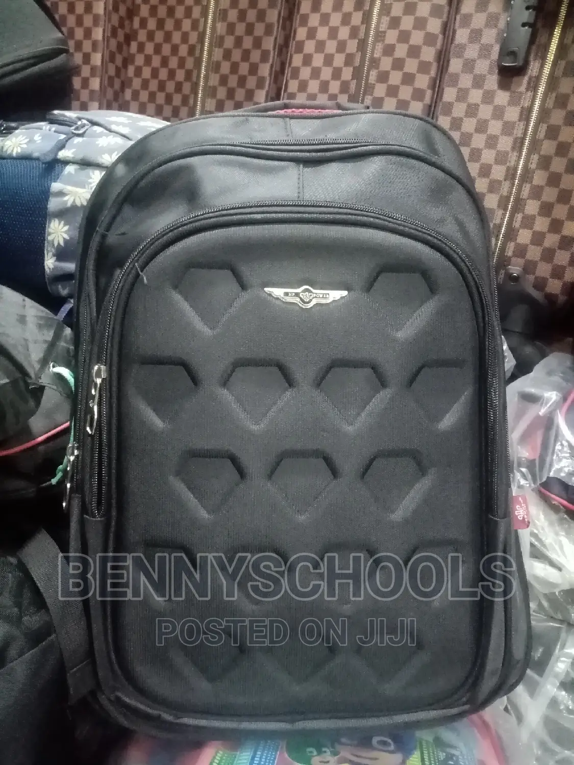HP Power Design Black Backpack, Laptop Bag and School Bag