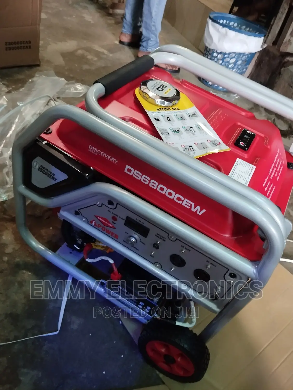 5.5kva I Power Petrol Generator Model DS6800CEW 100%