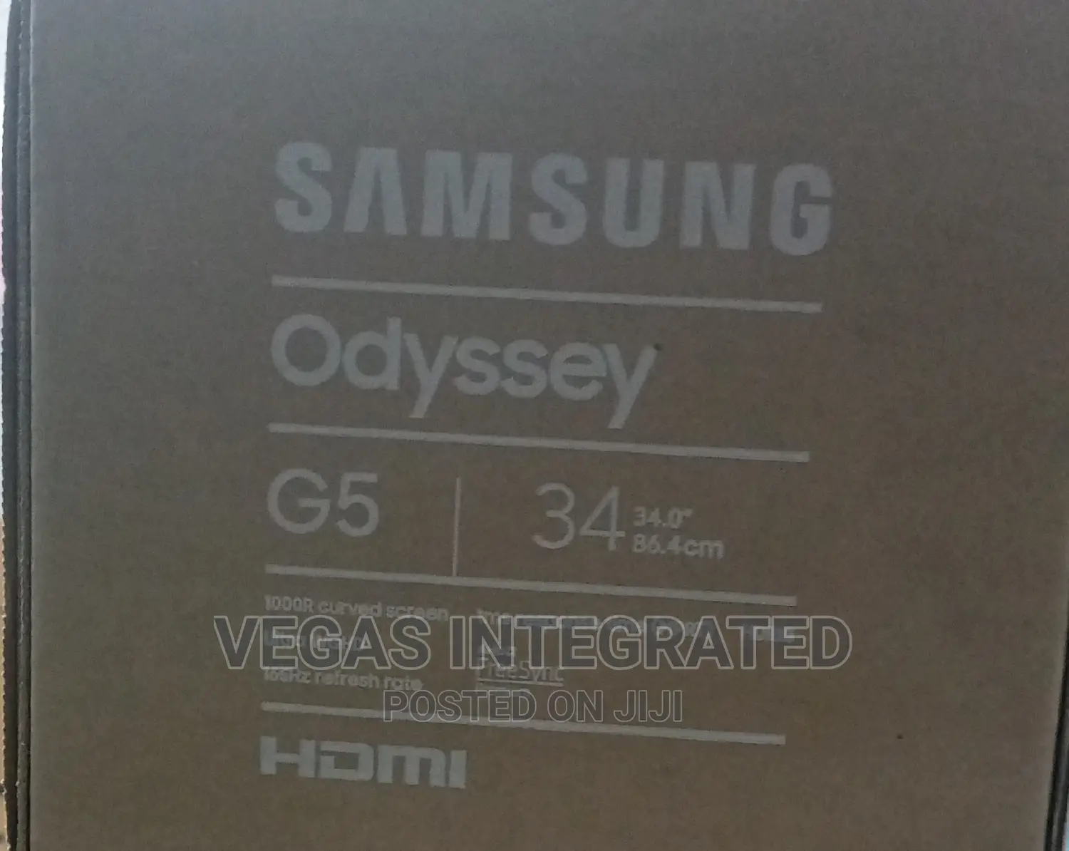 Samsung 34" G55t Uwqhd 165hz Odyssey Gaming Monitor