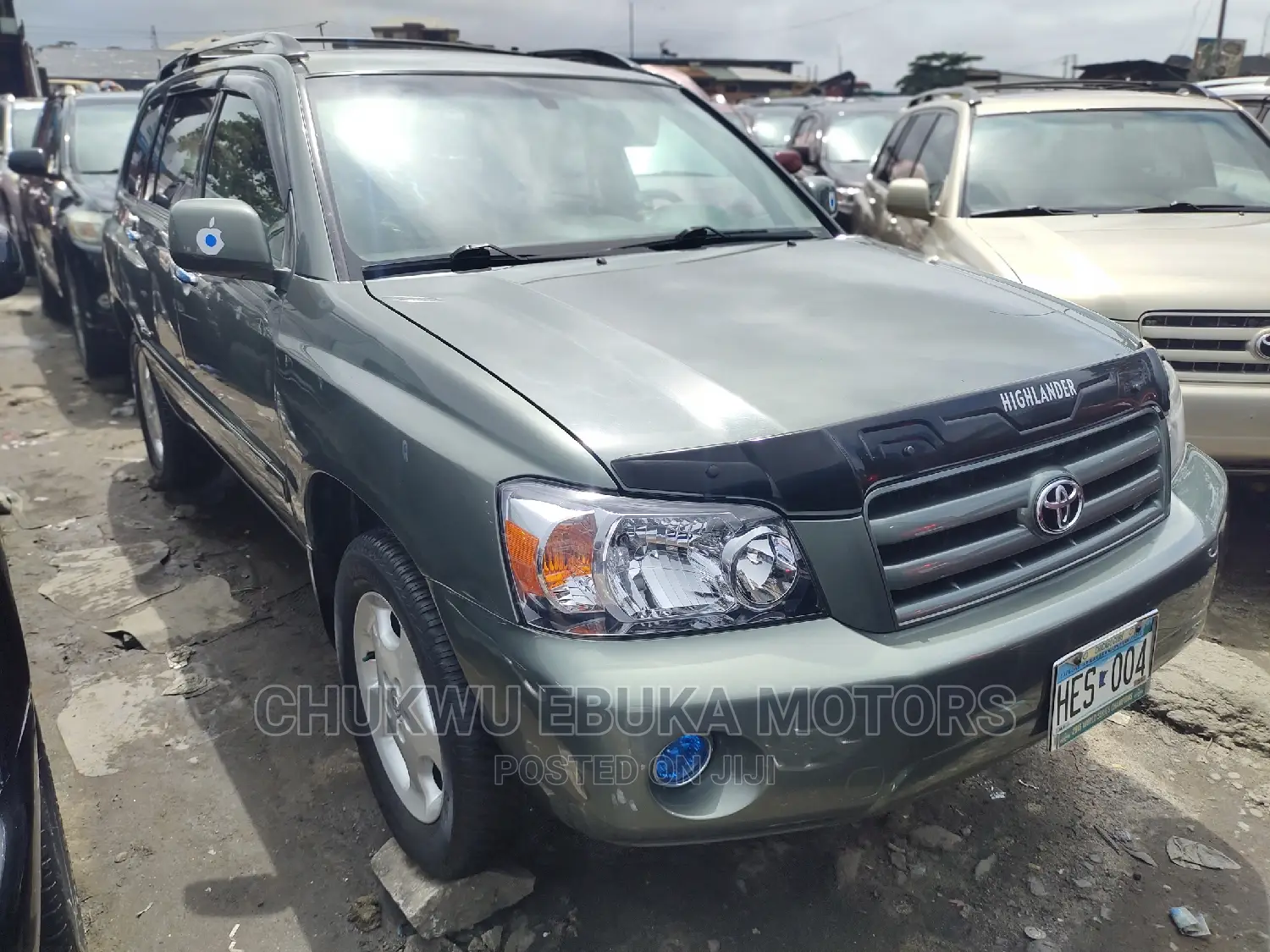 Toyota Highlander Limited V6 2006 Green