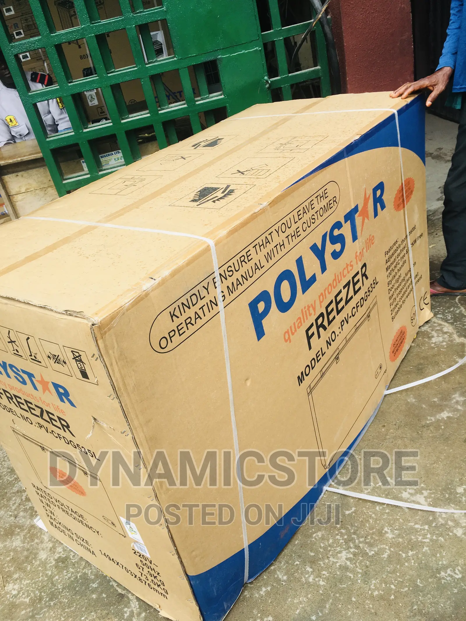 Polystar Double Door Freezer (535L)