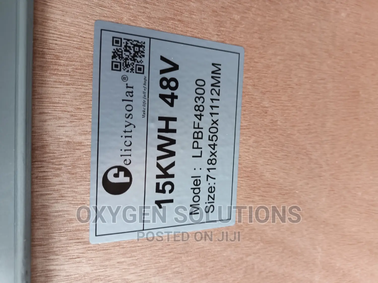 15kwh 48v Felicity Lithium Ion Battery