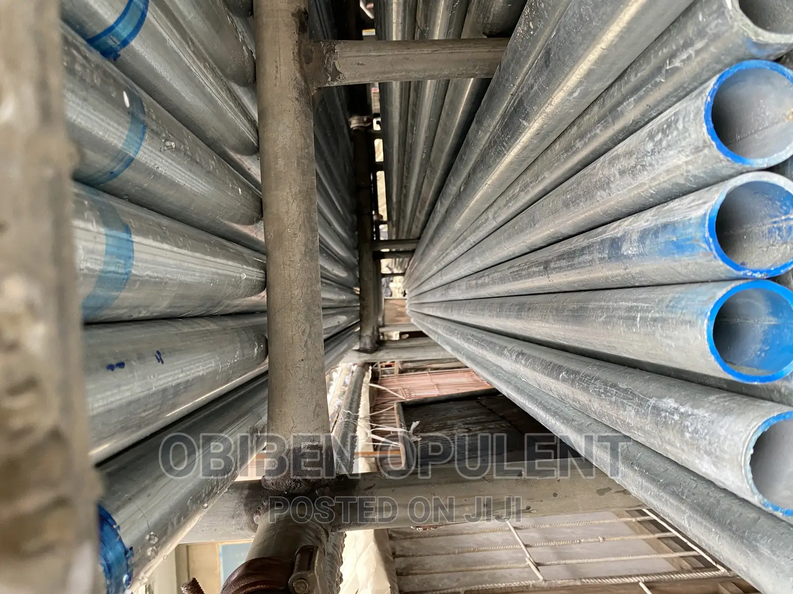Hot Deep 1”1/2 Complete 3mm Original Galvanized Steel Pipe