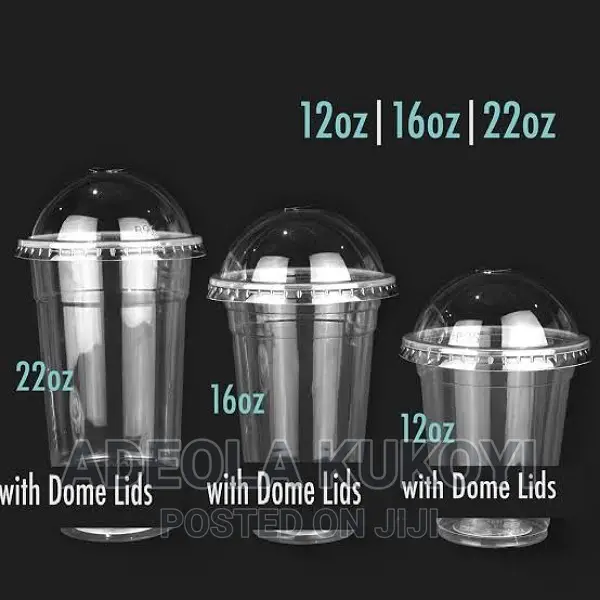 1000 Pieces Of 12oz Disposable Parfait Cup With Cover