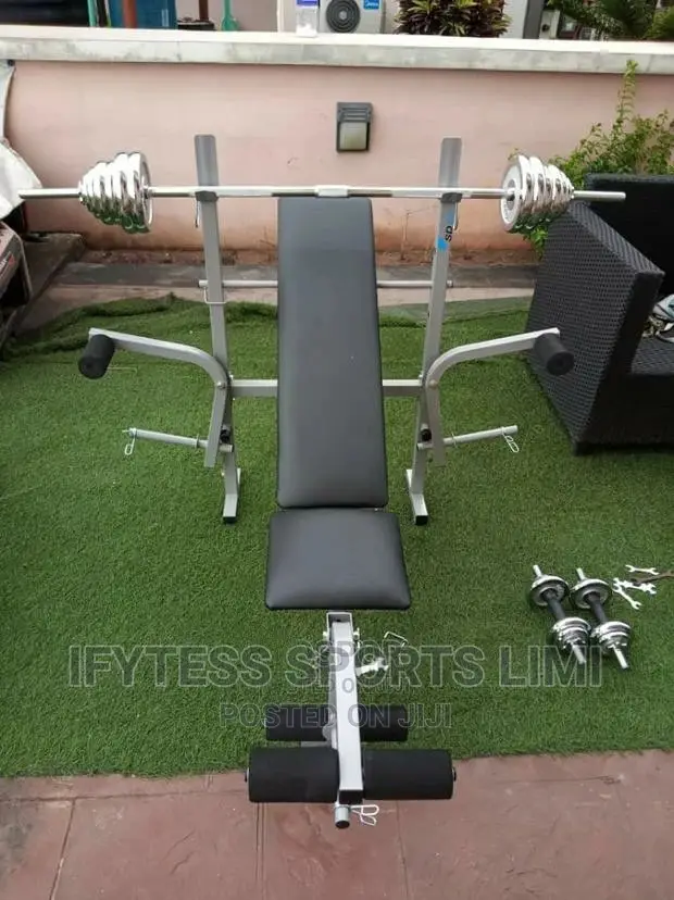 Quality Weight Bench With Butterfly Hand 50kg Dumbbell