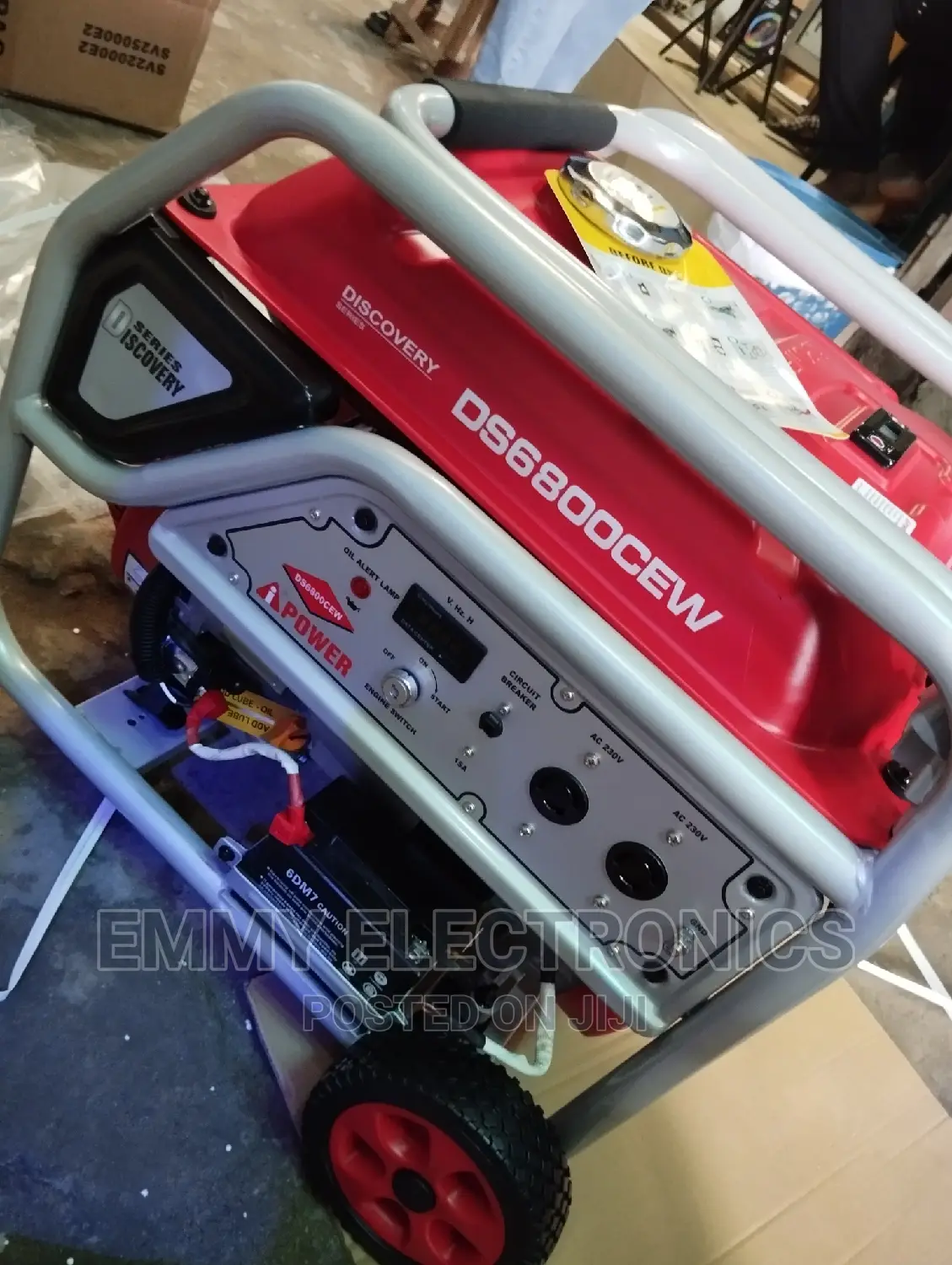 Ipower Petrol Generator Model DS6800CEW