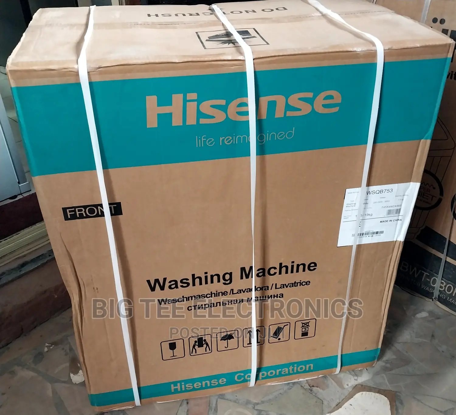 Hisense Twin-tub Washing Machine 7.5kg