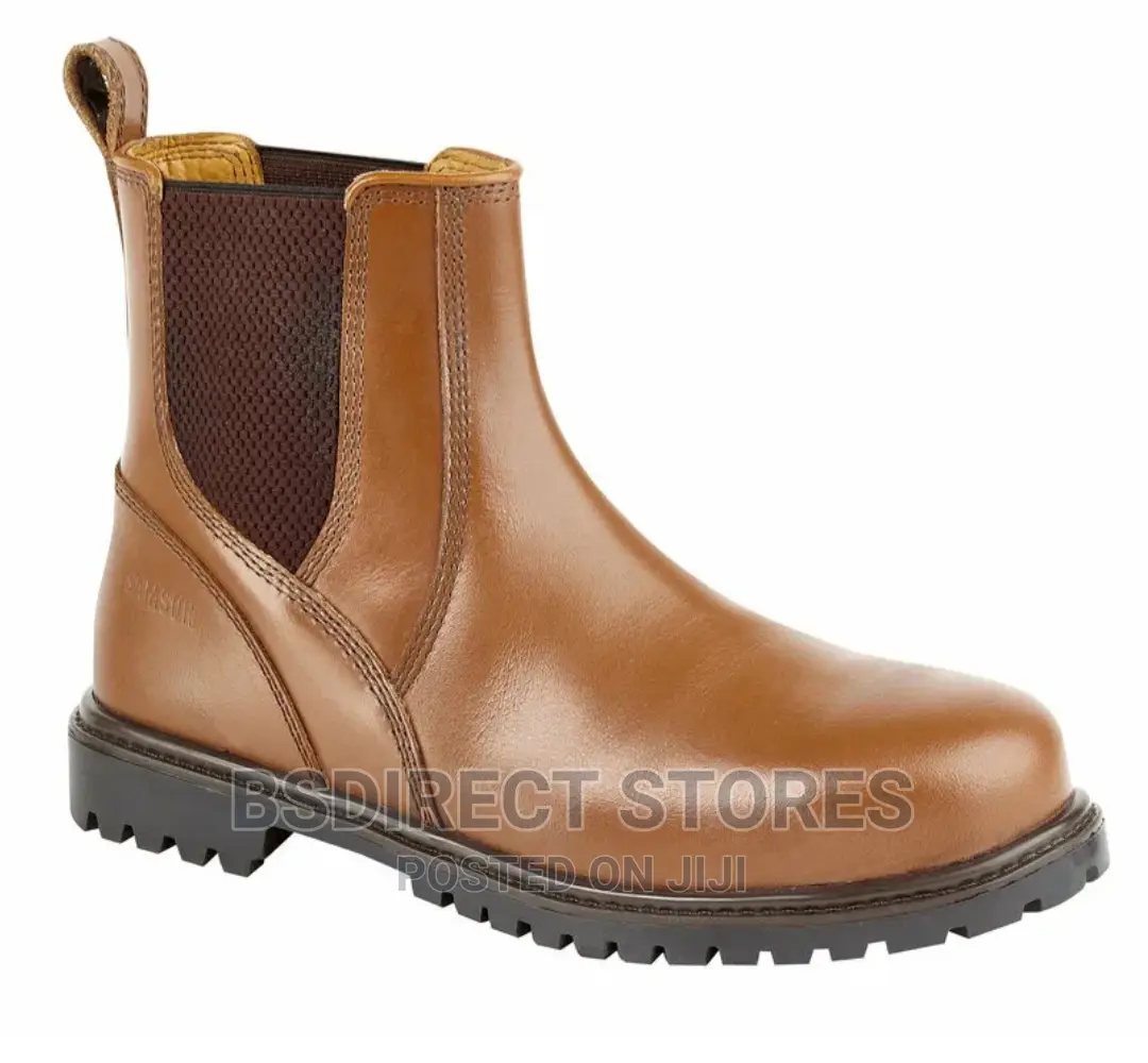 Samson Albany - Oily Red Skin Leather Dealer Boots Size 8/41