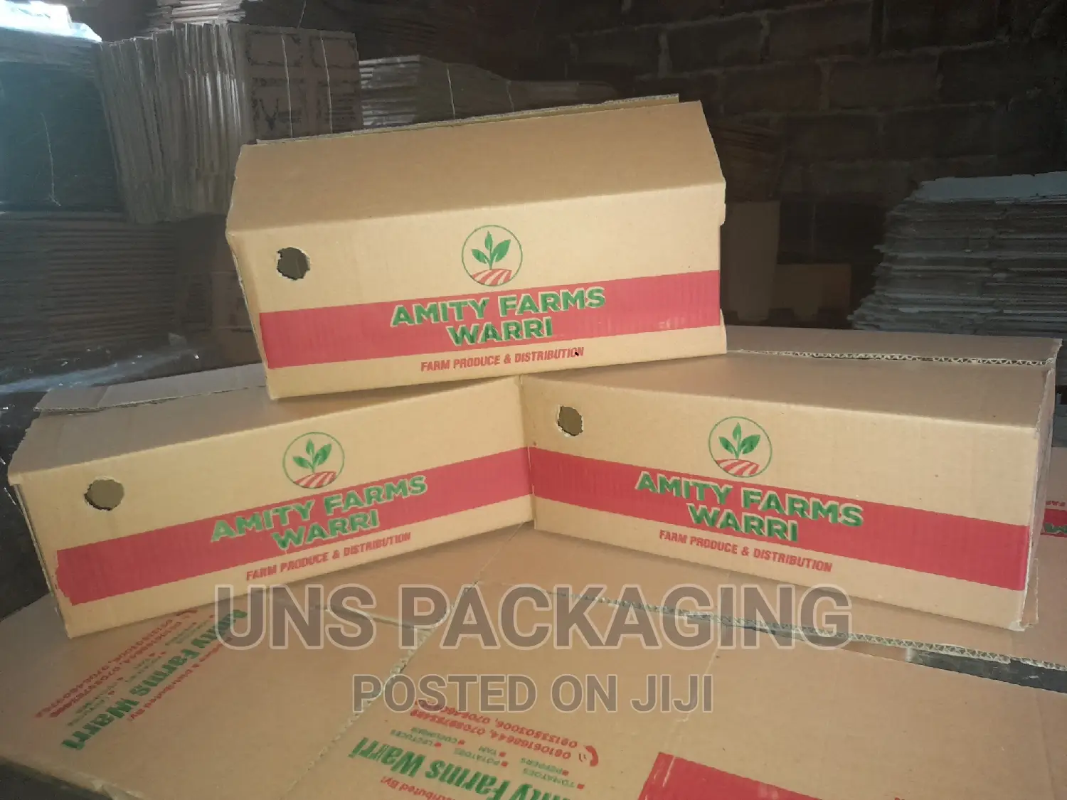 Foods Packaging Cartons Boxes With Holes