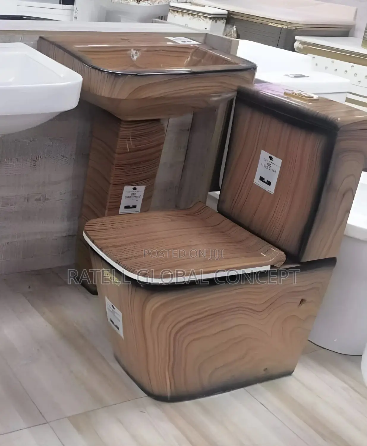Rockford Aberdeen (Marble Design) Executive Toilet Set