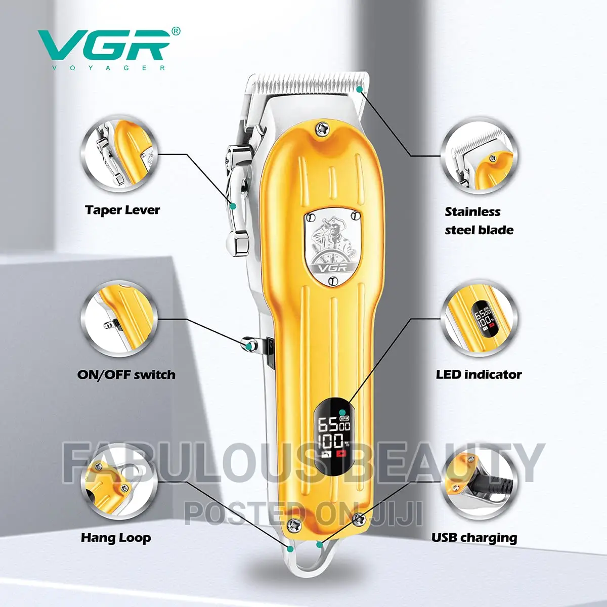 Hair Clippers for Men Trimmer/Hair Cut Grooming Kit.
