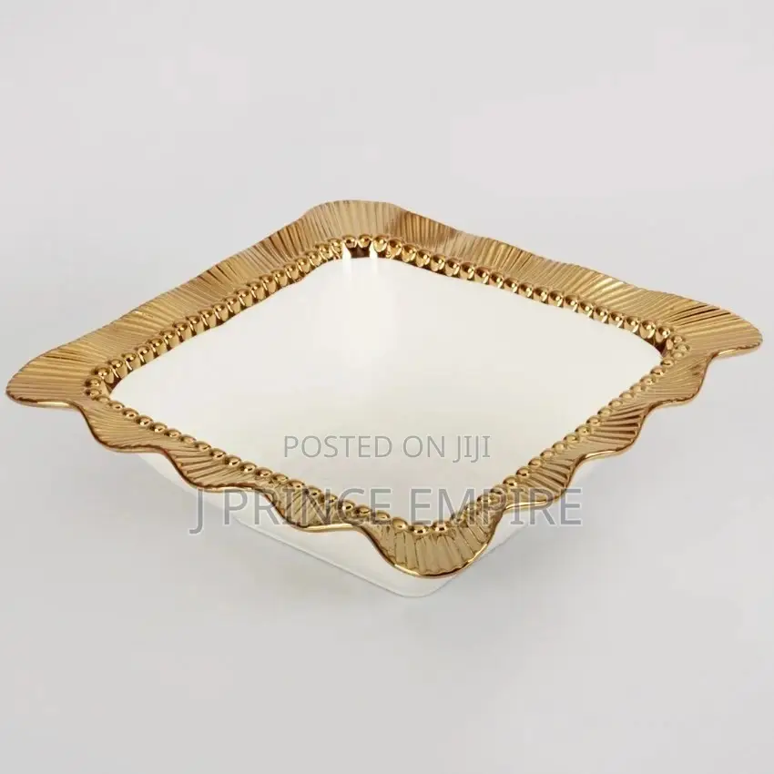 Dozen of Luxury Style Ceramic Platter and Bowl