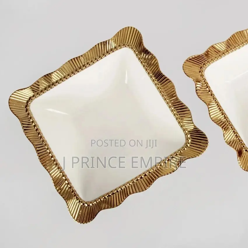 Dozen of Luxury Style Ceramic Platter and Bowl