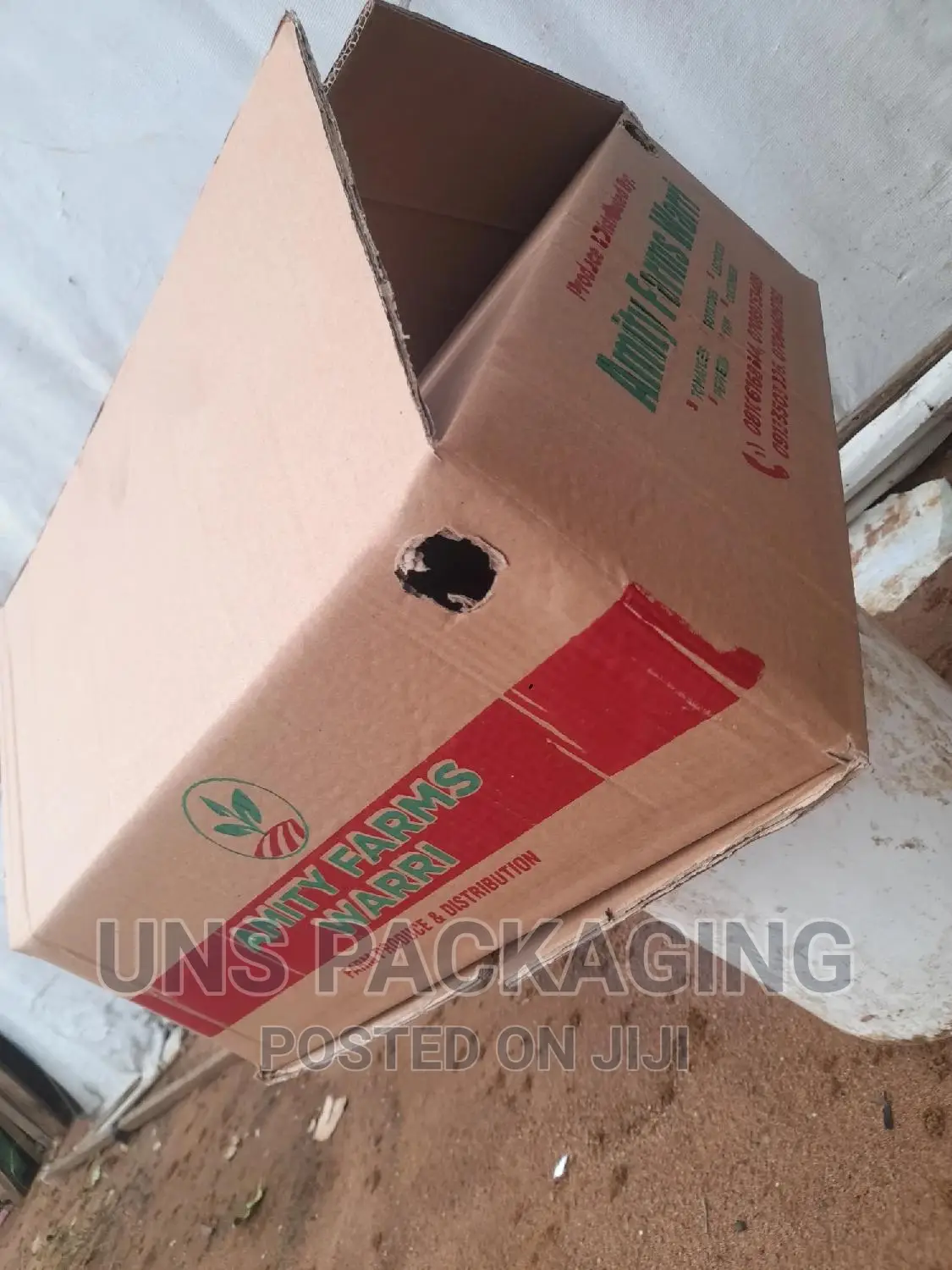 Foods Packaging Cartons Boxes With Holes