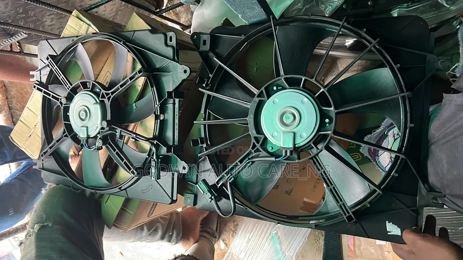 Radiator and AC Fan 2018 Honda CRV