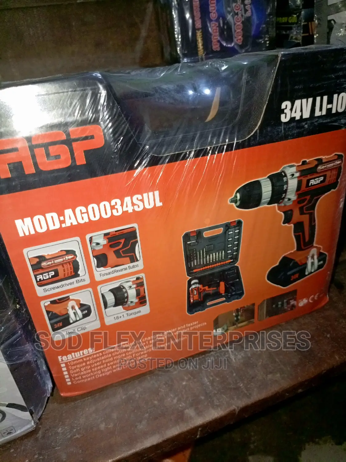 34v And 32v Screw And Drill Machine