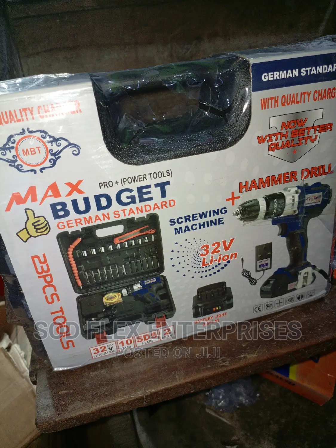 34v And 32v Screw And Drill Machine