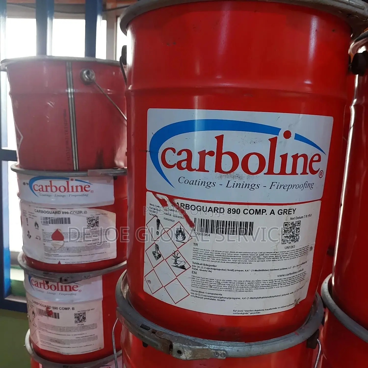 Carboline Carboguard 890 Epoxy Heavy Duty Marine Paint