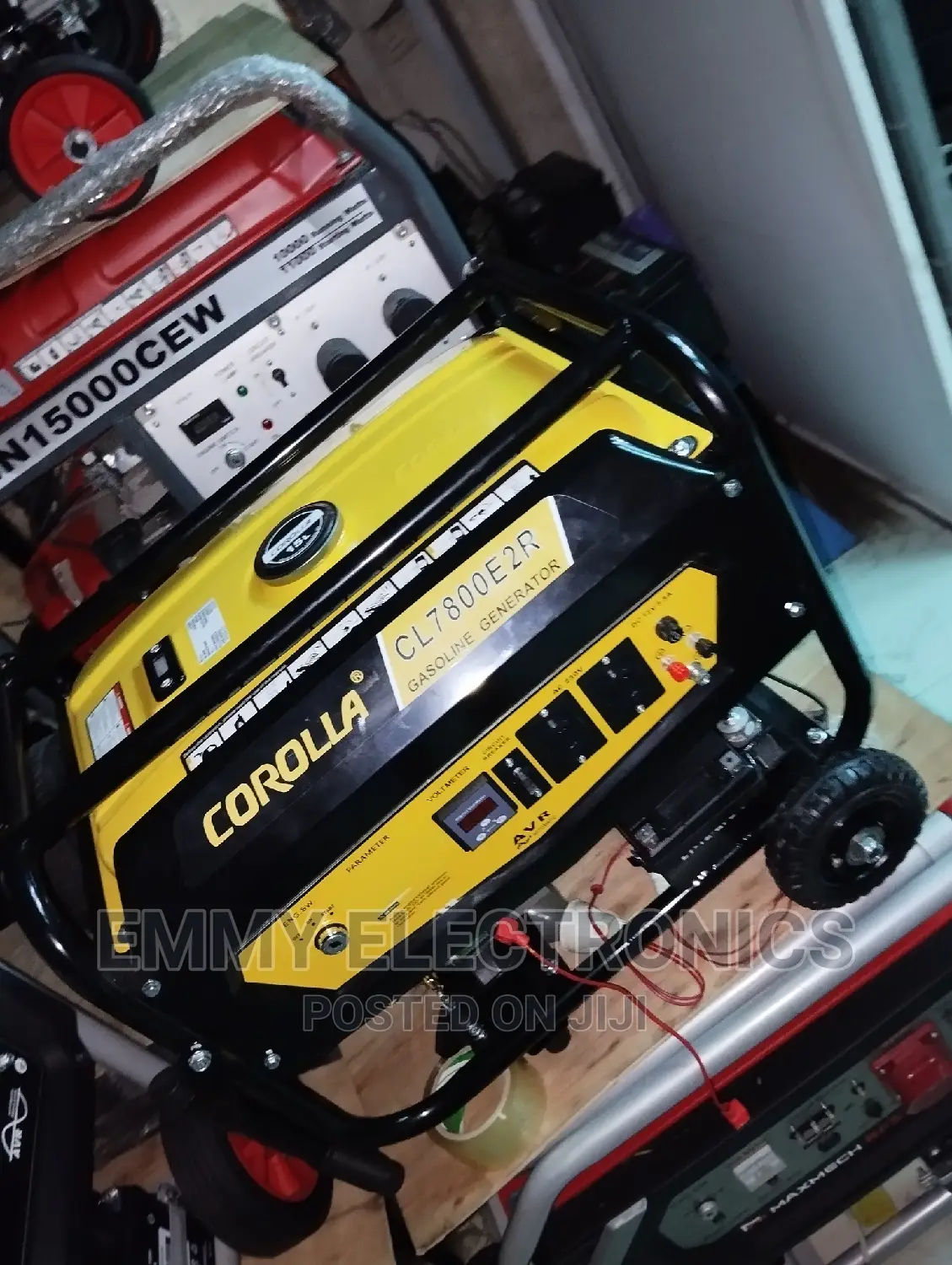 4kva Corolla Remote Control Petrol Generator Model CL7800E2R