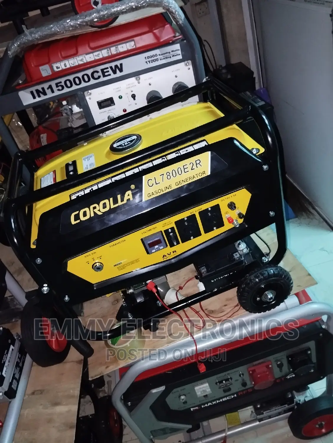 Corolla Remote Control Petrol Generator Modelcl7800e2r(4kva)