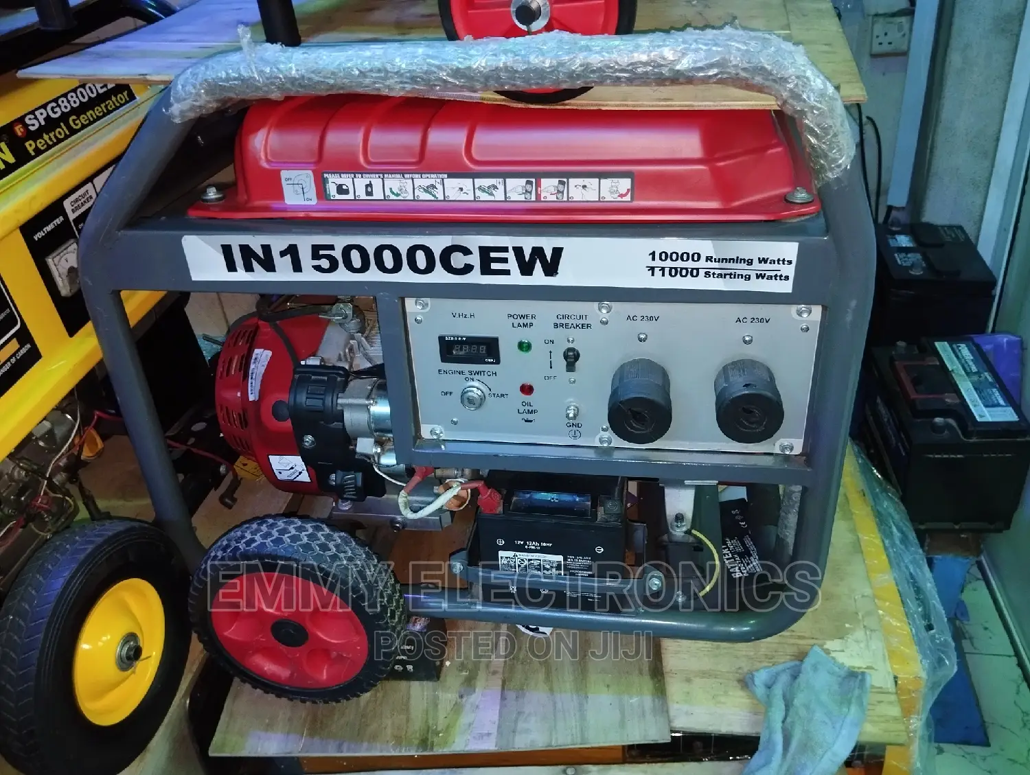 (10.5kva)Ipower Petrol Generator Model In15000ce