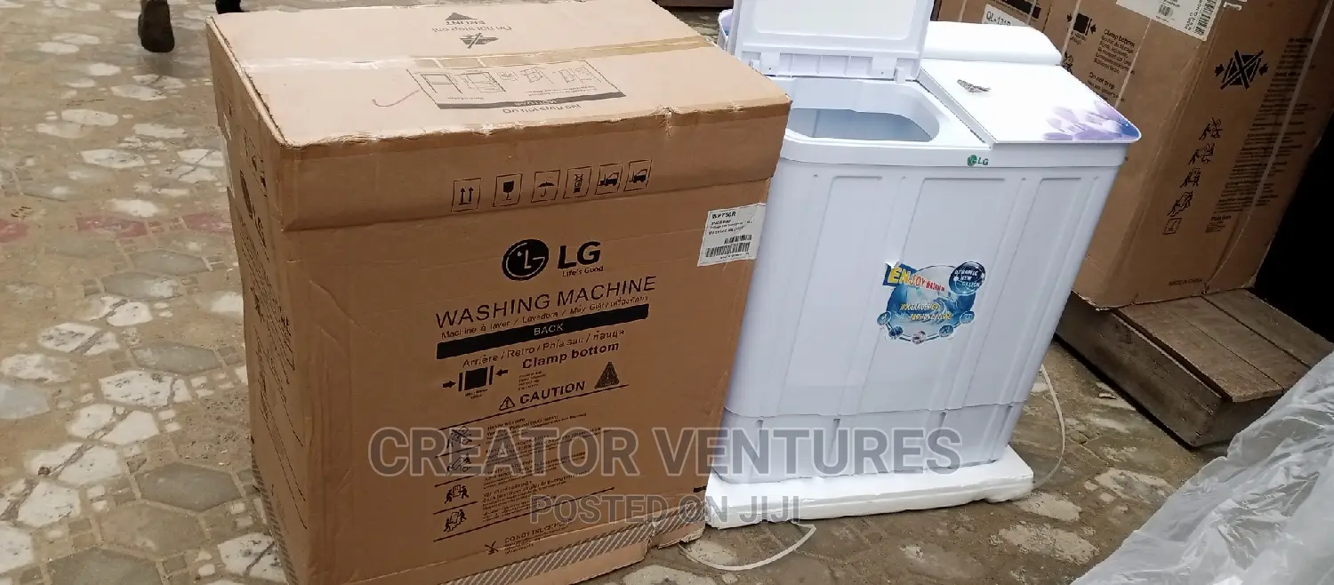 Lg Twin Tub Fast Washing Machine,Low Voltage,Anti-Rust Body.
