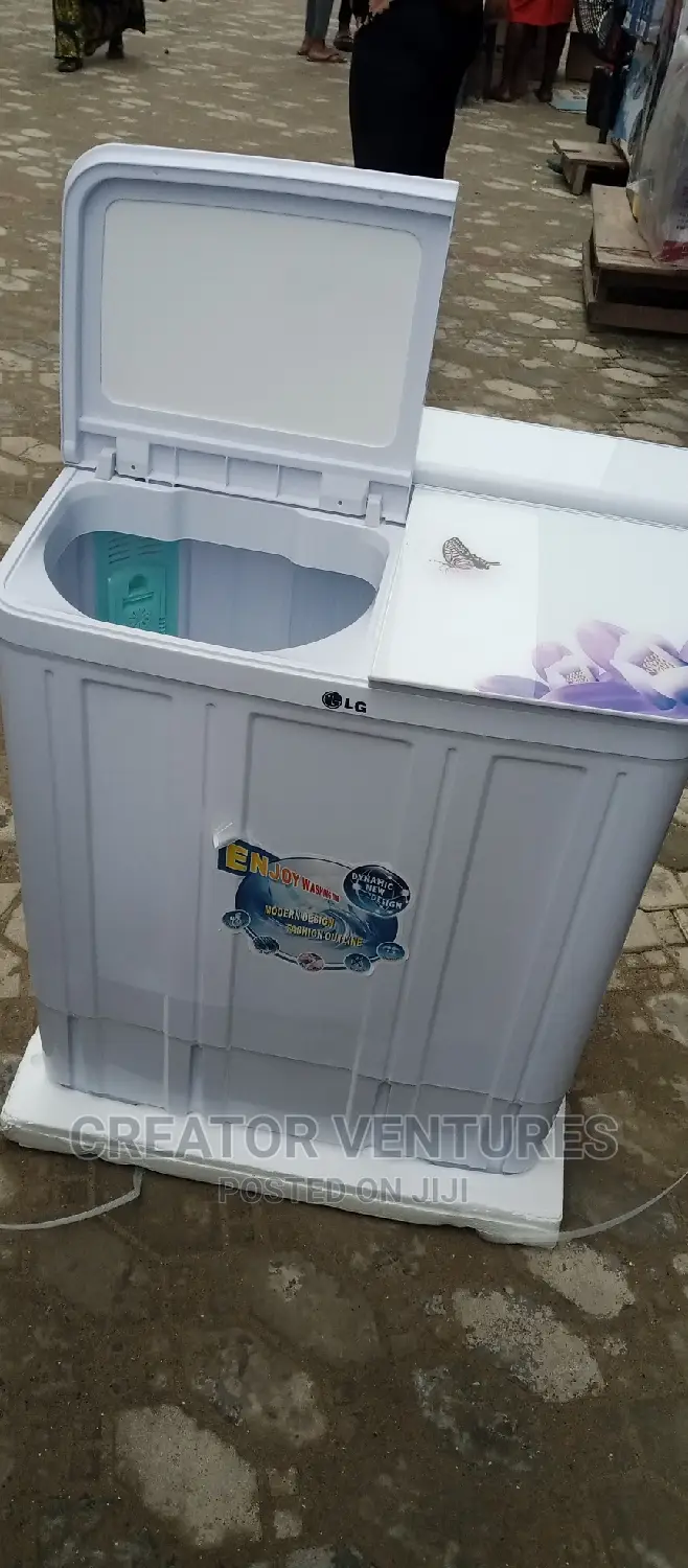Lg Twin Tub Fast Washing Machine,Low Voltage,Anti-Rust Body.