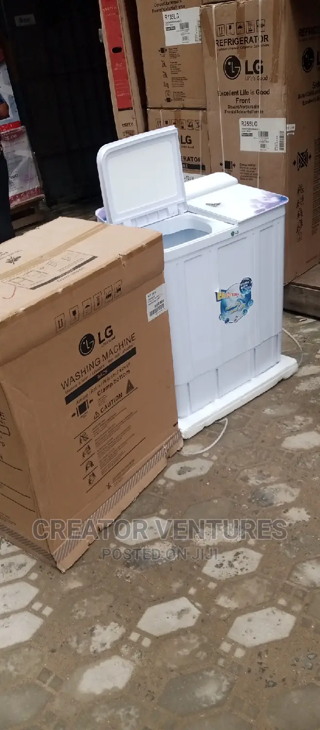 Lg Twin Tub Fast Washing Machine,Low Voltage,Anti-Rust Body.