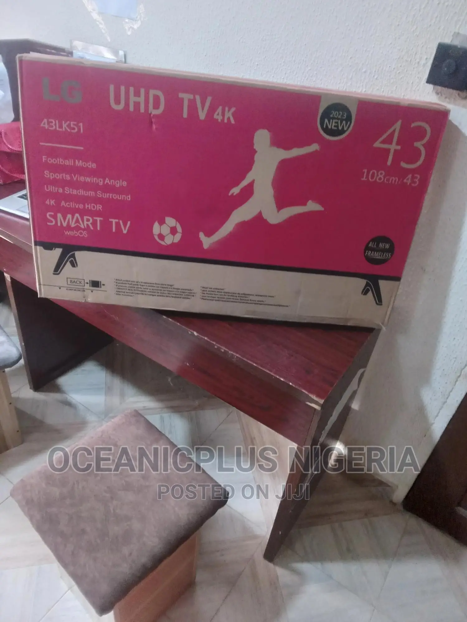 Classic LG 43 Inches Smart Frameless TV