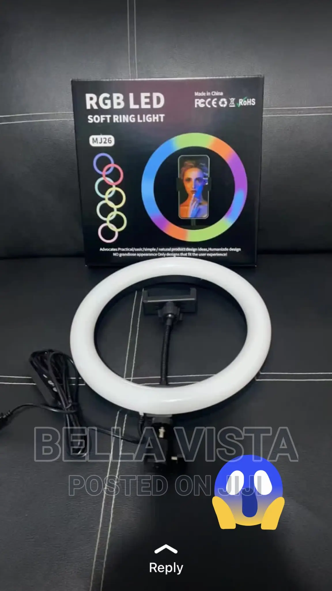10 Inches RGB Ringlight